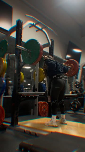 A barbell training session shared by Terry